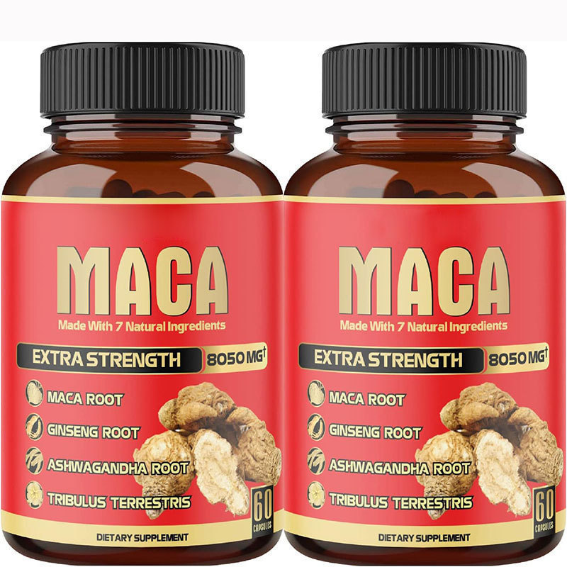 Herbal Queen - 2 capsule di maca nera organica