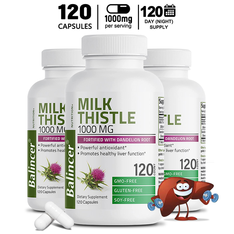 Integratore di Cardo Mariano - - Milk Thistle Silymarin recensione e prezzo