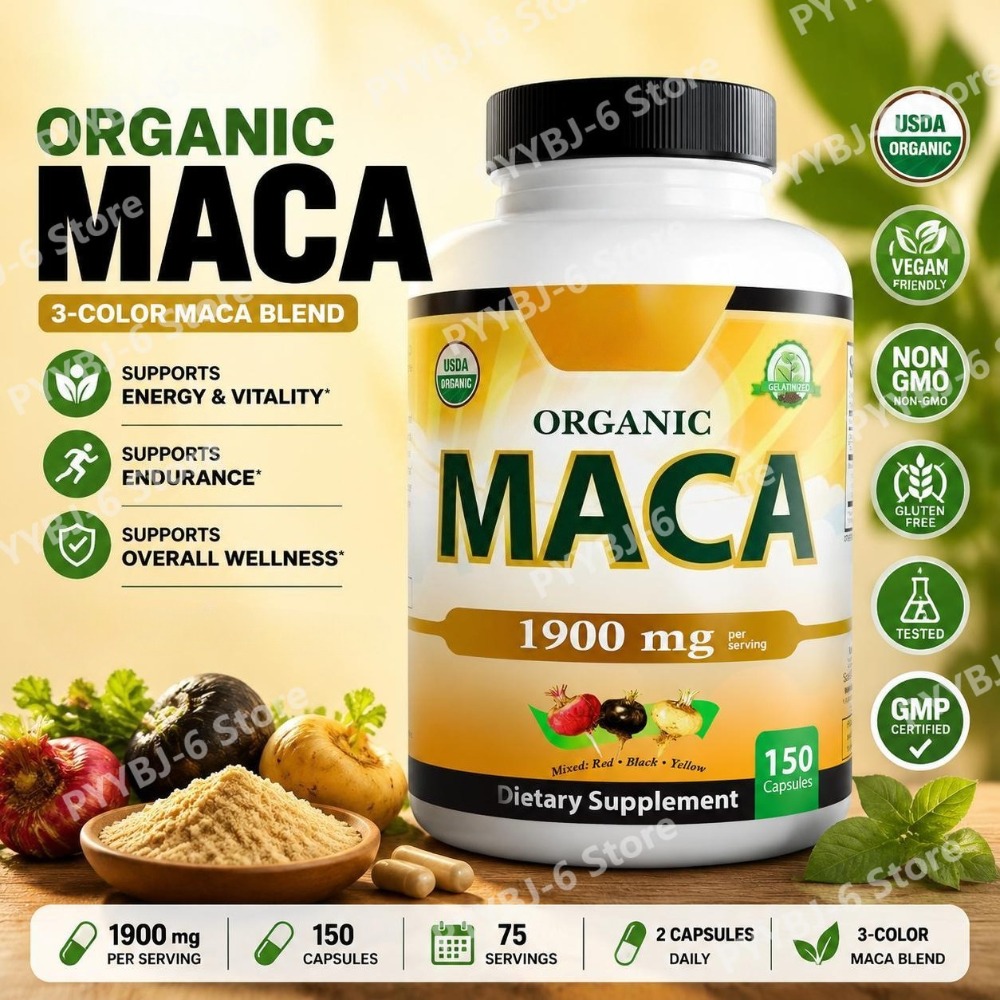 Capsule di Radice di Maca Biol - Herbal Queen recensione e prezzo