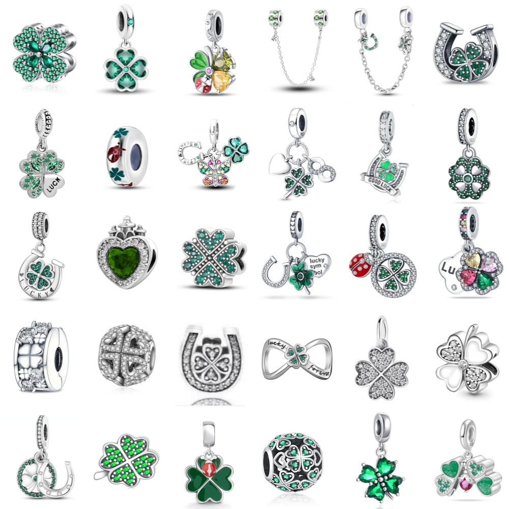Vendita Calda: Charm in Argent - Red Clover Flower recensione e prezzo