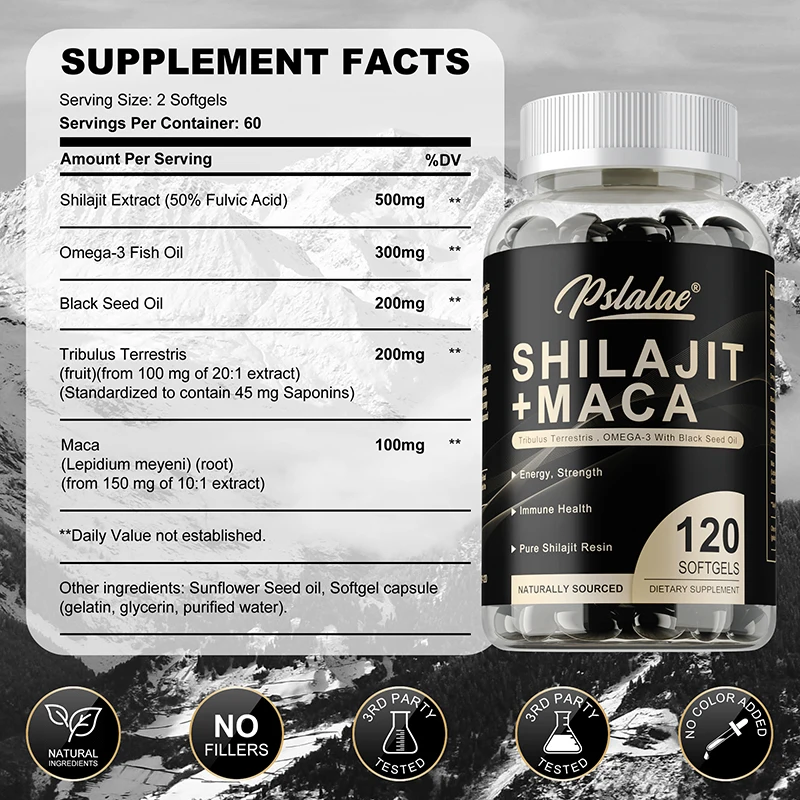 Shilajit + capsule di maca - C - Herbal Queen recensione e prezzo