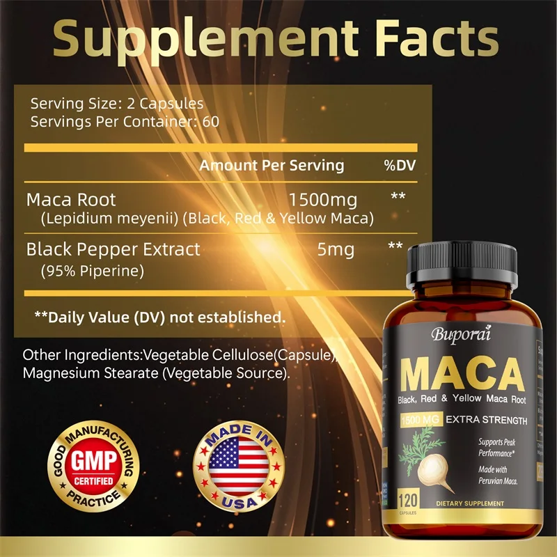 Capsule di maca: aumentano le  - Herbal Queen recensione e prezzo