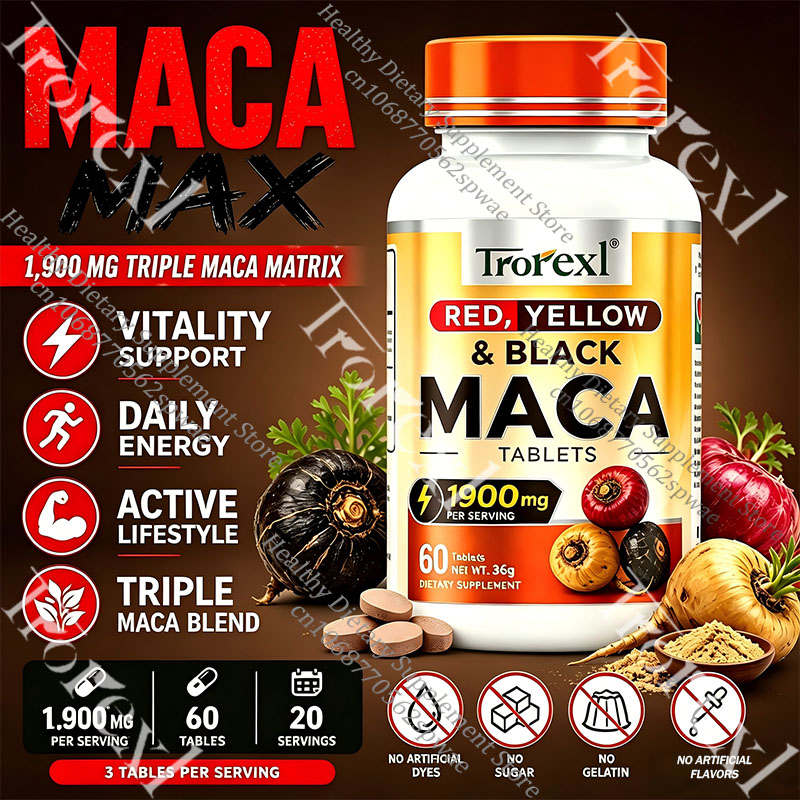 Compresse di Radice di Maca Na - Herbal Queen recensione e prezzo
