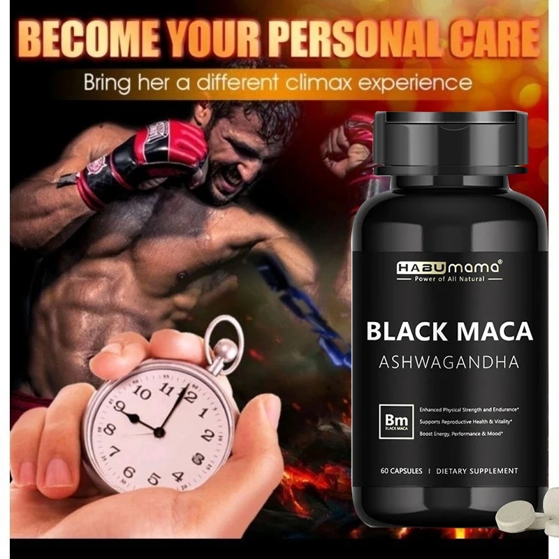 Capsule di maca nera per il po - Herbal Queen recensione e prezzo