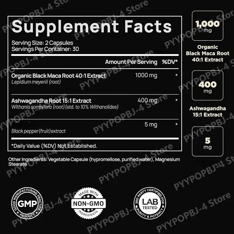 Estratto di Radice di Maca Ner - Herbal Queen recensione e prezzo