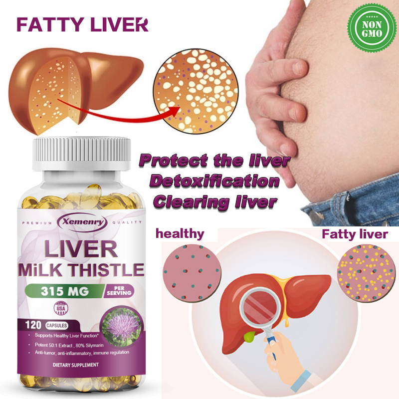 Capsule di fegato di cardo mar - Milk Thistle Silymarin recensione e prezzo